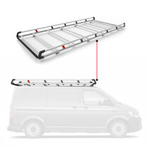 Imperiaal/bagagerek Volkswagen Transporter (L2 met deuren) vanaf 2003 - Q-Tech Imperiaal/bagagerek Volkswagen Transporter (L2 met deuren) vanaf 2003 - Q-Tech