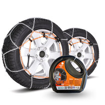Sneeuwkettingen Picoya 9mm Jaguar XF 2008 t/m 2015 voor bandenmaat 235/55R17 Sneeuwkettingen Picoya 9mm Jaguar XF 2008 t/m 2015 voor bandenmaat 235/55R17