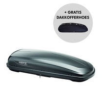 Hapro Traxer 6.6 Antraciet dakkoffer 410 liter - Skibox Hapro Traxer 6.6 Antraciet dakkoffer 410 liter - Skibox
