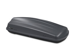 Dakkoffer 430 liter Modula Ciao Grey mat 75 kg draagvermogen Dakkoffer 430 liter Modula Ciao Grey mat 75 kg draagvermogen