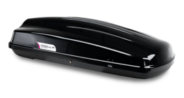 Dakkoffer 430 ltr Modula Ciao Black Gloss 75 kg draagvermogen Dakkoffer 430 ltr Modula Ciao Black Gloss 75 kg draagvermogen