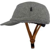 Vizorz SwitchCap fietshelm - Grey woolly cap Vizorz SwitchCap fietshelm - Grey woolly cap