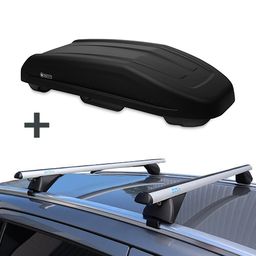 Modula dakkoffer Evo 470 + PerfectFit dakdragers BMW iX2 vanaf 2024