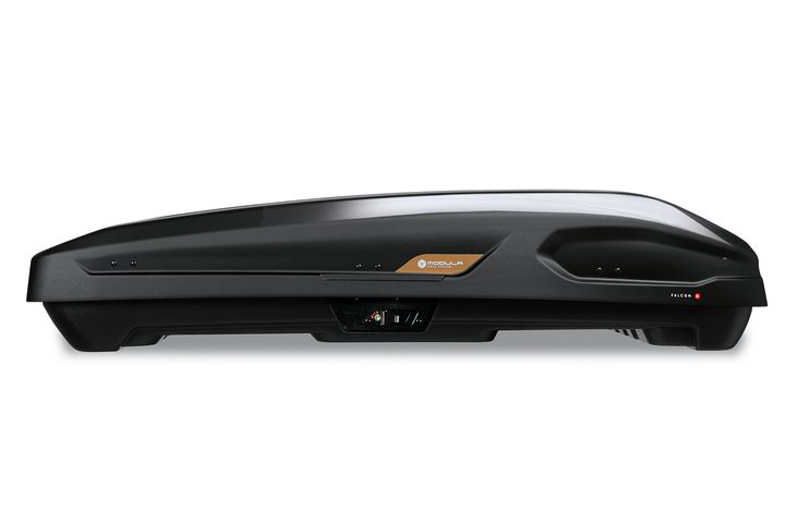 Modula dakkoffer Falcon R 550 liter - Hoogglans zwart