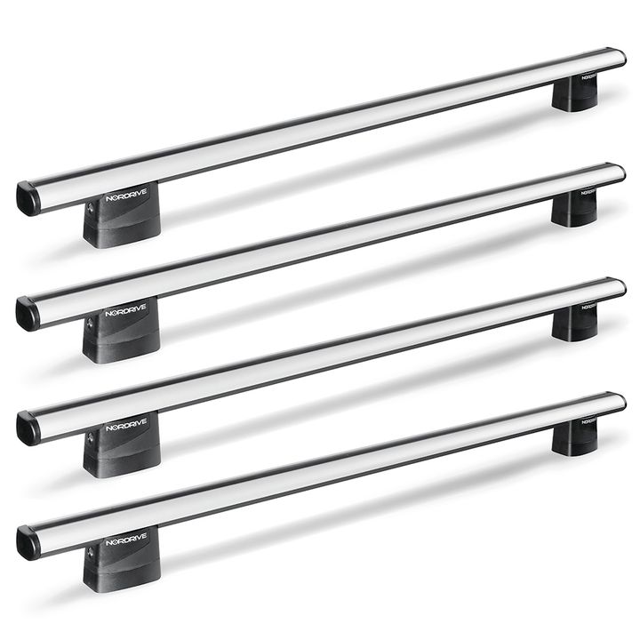 Nordrive dakdragers Mercedes Viano (met T-track) 09/2003 t/m 02/2014 set van 4 aluminium