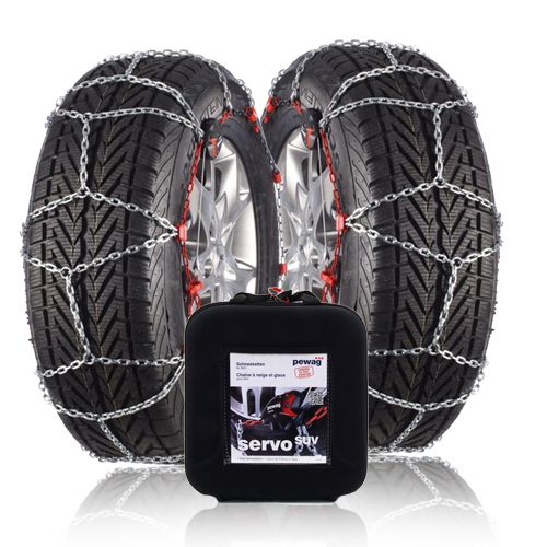 Pewag Servo SUV sneeuwkettingen 13mm Mini Paceman 2012 t/m 2016 voor bandenmaat  195/60R16