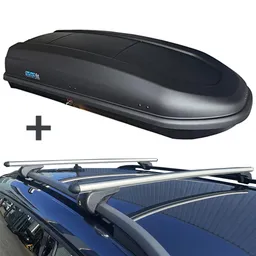 PerfectFit dakkoffer 440 liter + Nordrive dakdragers Mercedes V-Klasse 08/1996 t/m 08/2003