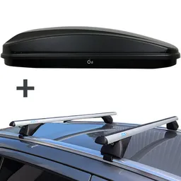 Farad dakkoffer N18 430 liter + PerfectFit dakdragers Mazda CX-8 vanaf 2018
