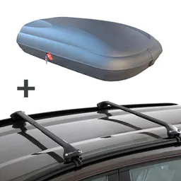 Dakkoffer ArtPlast 320 Liter + Dakdragers Seat Ibiza ST Wagon (6J/6P) Stationwagon 2010 t/m 2015