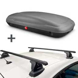 Artplast dakkoffer 400 liter + Nordrive dakdragers Peugeot 4008 04/2012 t/m 12/2016