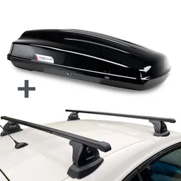 Modula dakkoffer Ciao 430 liter + Nordrive dakdragers Mazda CX-5 04/2012 t/m 05/2017