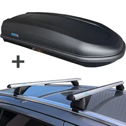 PerfectFit dakkoffer 440 liter + PerfectFit dakdragers Volvo V40 Cross Country 2013 t/m 2019