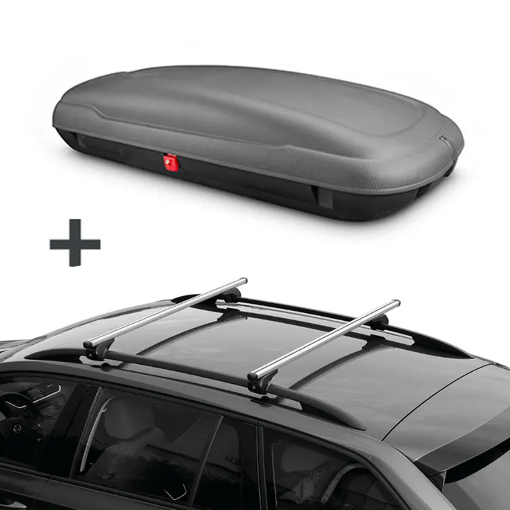 ArtPlast dakkoffer 400 liter + Nordrive dakdragers Volvo V40 Cross Country 01/2013 t/m 05/2020