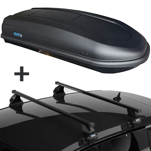 PerfectFit dakkoffer 440 Liter + PerfectFit dakdragers Honda HR-V SUV 2015 t/m 2021