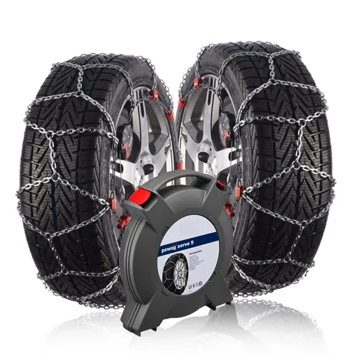 Pewag Servo sneeuwkettingen 9mm Dacia Sandero Streetway vanaf 2020 voor bandenmaat 185/65R15