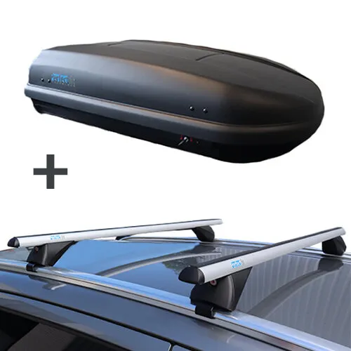PerfectFit dakkoffer 400 liter + PerfectFit dakdragers Lynk & Co 01 vanaf 2019