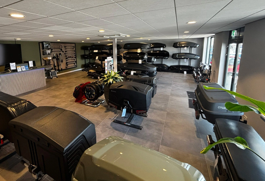 Showroom van Dakdragerland